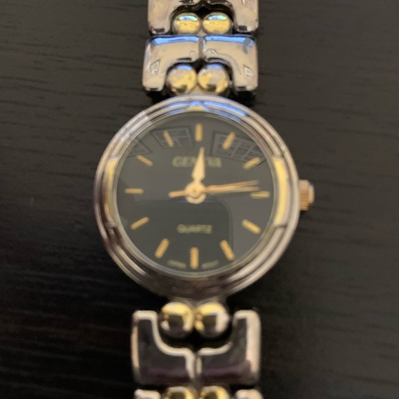 Geneva woman’s silver and gold tone wrist watch - Picture 1 of 7